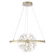 Eurofase - 37342-012 - LED Chandelier - Clayton - Brushed Silver