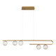 Eurofase - 37351-014 - LED Linear Chandelier - Phillimore - Satin Gold Paint