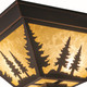 Yosemite Three Light Flush Mount (CC55514BBZ)