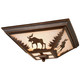 Vaxcel - CC55614BBZ - Three Light Flush Mount - Yellowstone - Burnished Bronze