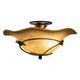 Vaxcel - CF38815OL - Two Light Semi Flush Mount - Vine - Oil Shale