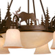 Yellowstone Nine Light Chandelier (CH55606BBZ)