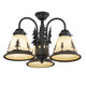 Yosemite LED Fan Kit or Chandelier (LK55516BBZ-C)