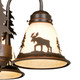 Yellowstone LED Fan Kit or Chandelier (LK55616BBZ-C)
