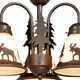 Yellowstone LED Fan Kit or Chandelier (LK55616BBZ-C)