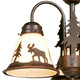 Yellowstone LED Fan Kit or Chandelier (LK55616BBZ-C)