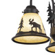 Yellowstone LED Fan Kit or Chandelier (LK55616BBZ-C)