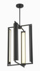 George Kovacs - P1555-66A-L - LED Pendant - Trizay - Coal Black George Kovacs - P1555-66A-L - LED Pendant - Trizay - Coal Black