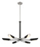 Turbine Six Light Chandelier (P1696-691)