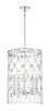 George Kovacs - P5385-613 - Five Light Pendant - Charming - Polished Nickel