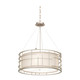 Kalco - 6483TS - Four Light Pendant - Atelier - Tarnished Silver