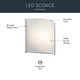 LED Wall Sconce (10797NILED)