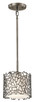 Kichler - 43349CLP - One Light Mini Pendant - Silver Coral - Classic Pewter