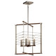 Kichler - 44251NI - Four Light Foyer Pendant - Lente - Brushed Nickel