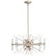 Kichler - 44275PN - Six Light Chandelier - Eris - Polished Nickel