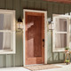 Tolerand One Light Outdoor Wall Mount (49553BKT)