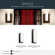 Dahlia LED Outdoor Wall Mount (49558AZLED)