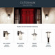 Caterham One Light Outdoor Pendant (49640OZ)