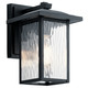Kichler - 49924BKT - One Light Outdoor Wall Mount - Capanna - Textured Black