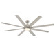 Meridian - M2025BN - 72 Outdoor Ceiling Fan - Bluffton - Brushed Nickel