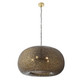 Metropolitan - N1504-752 - Five Light Pendant - Moradabad - Gilded Brass