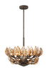 Metropolitan - N6686-874 - Six Light Pendant - Arboles - Heritage Bronze