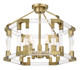 Prima Vista Six Light Convertible Semi Flush / Pendant (N7355-790) Prima Vista Six Light Convertible Semi Flush / Pendant (N7355-790)