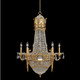 Allegri - 020450-003-FR001 - 12 Light Chandelier - Marseille - Antique Brass