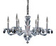 Allegri - 11527-010-FR001 - Six Light Chandelier - Fanshawe - Chrome