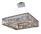 Allegri - 11710-010-FR001 - Eight Light Pendant - Quadro - Chrome Allegri - 11710-010-FR001 - Eight Light Pendant - Quadro - Chrome