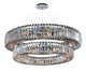 Allegri - 11774-010-FR001 - 21 Light Pendant - Rondelle - Chrome