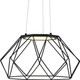 Progress Lighting - P500319-031-30 - LED Pendant - Geodesic LED - Matte Black