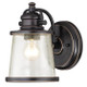 Westinghouse Lighting - 6204000 - One Light Wall Fixture - Emma Jane - Amber Bronze With Highlights
