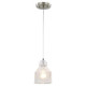 Westinghouse Lighting - 6309200 - One Light Mini Pendant - Brushed Nickel Westinghouse Lighting - 6309200 - One Light Mini Pendant - Brushed Nickel