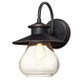 Westinghouse Lighting - 6313500 - One Light Wall Fixture - Delmont - Oil Rubbed Bronze With Highlights