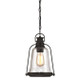 Westinghouse Lighting - 6339900 - One Light Pendant - Brynn - Oil Rubbed Bronze With Highlights