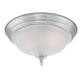 Westinghouse Lighting - 6344400 - Two Light Flush Mount - Brushed Nickel