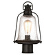 Westinghouse Lighting - 6347000 - One Light Post Top Fixture - Brynn - Oil Rubbed Bronze With Highlights Westinghouse Lighting - 6347000 - One Light Post Top Fixture - Brynn - Oil Rubbed Bronze With Highlights