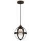 Westinghouse Lighting - 6361900 - One Light Pendant - Stella Mira - Oil Rubbed Bronze With Highlights
