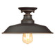 Iron Hill One Light Semi-Flush Mount (6370300)