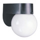 Westinghouse Lighting - 6680300 - One Light Wall Fixture - Exteriors Black - Black