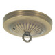 Westinghouse Lighting - 7005300 - Canopy Kit with Center Hole - Canopy Kit - Antique Brass