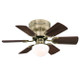 Westinghouse Lighting - 7231700 - 30Ceiling Fan - Petite - Antique Brass Westinghouse Lighting - 7231700 - 30Ceiling Fan - Petite - Antique Brass