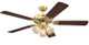 Westinghouse Lighting - 7233800 - 52 Ceiling Fan - Vintage - Polished Brass