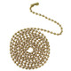Westinghouse Lighting - 7701200 - 1 Ft. Beaded Chain with Connector - Beaded Chain - Solid Brass
