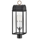 Hinkley - 10661BK-BU - LED Post Mount - Campbell - Black