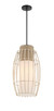 Minka-Lavery - 1104-66A - One Light Pendant - Watermill by Robin Baron - Coal