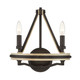 Minka-Lavery - 2622-860 - Two Light Wall Sconce - Sonoma - Dark Bronze