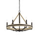 Minka-Lavery - 2626-860 - Six Light Chandelier - Sonoma - Dark Bronze