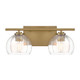 Minka-Lavery - 2722-732 - Two Light Vanity - Glint - Legacy Brass